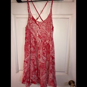 flowy backless dress